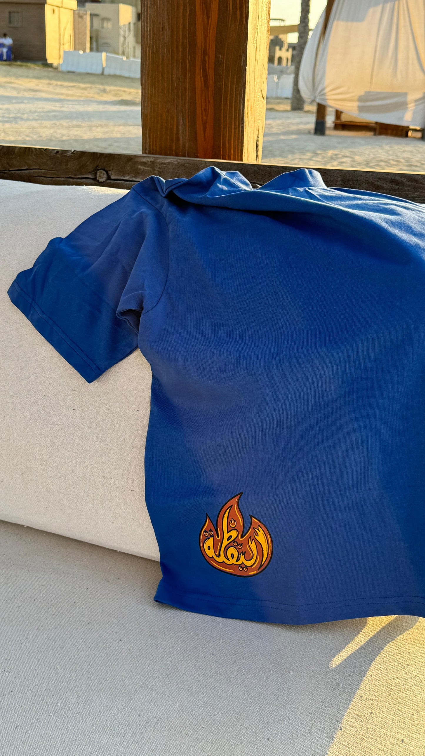 Blue t-shirt